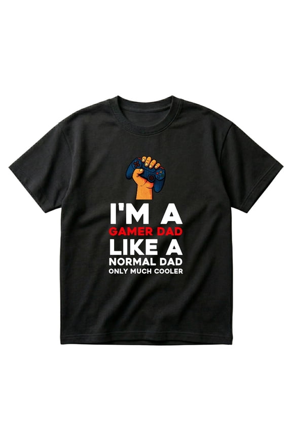 Cool Gamer Dad For Men Funny Gaming Gift Computer Video Games T-Shirts