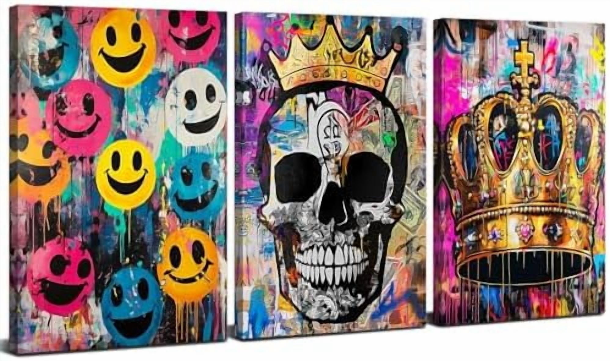 Cool Gaming Posters for Boys Room Graffiti Game Wall Art Retro Neon ...