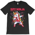 thumbnail image 1 of Cool Gaming Spy Unicorn Ninja Funny Gamer Boy Girl Kids Gaming - Daily Wear Essential H36545 Unisex T-Shirt, Up to 5XL Available, 1 of 2