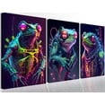 thumbnail image 1 of Cool Gaming Wall Hieng Video Game Posters Pictures Colorful Neon Gamepad Canvas Painting Prints for Boys Room Kids Game Room Bedroom for Boys Home Decor, 1 of 6