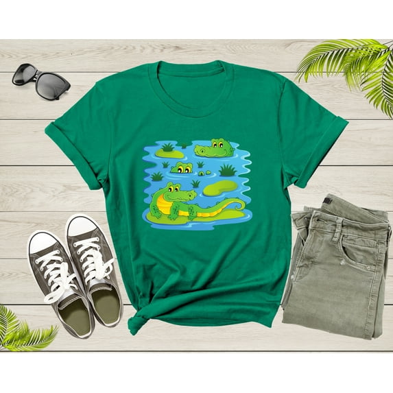 Cool Gator Alligator Crocodile Lover Gift For Men Women Kids T-Shirt Gator Alligator Lover Gift T Shirt for Boys Girls Graphic Tshirt