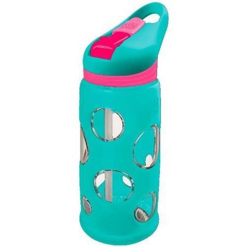 Cool Gear Rocktagon 22 oz Water Bottle with Carabiner, Blue Teal Pink or  Gray