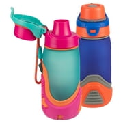 Cool Gear 16 oz Treadz Kids Chugger Water Bottle - Multi 2 Pack