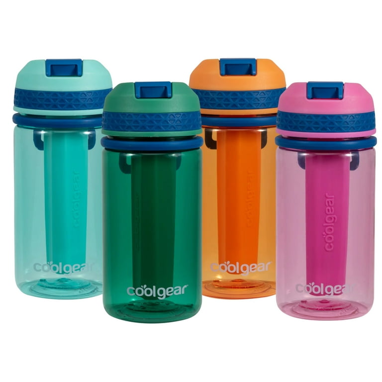 Cool Gear 4-Pack 48 oz System Stainless Steel Water Bottles With Double  Wall Insulation