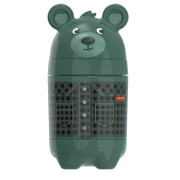 Cool Gear 8 Fluid Ounces Green Zooey Snack Container