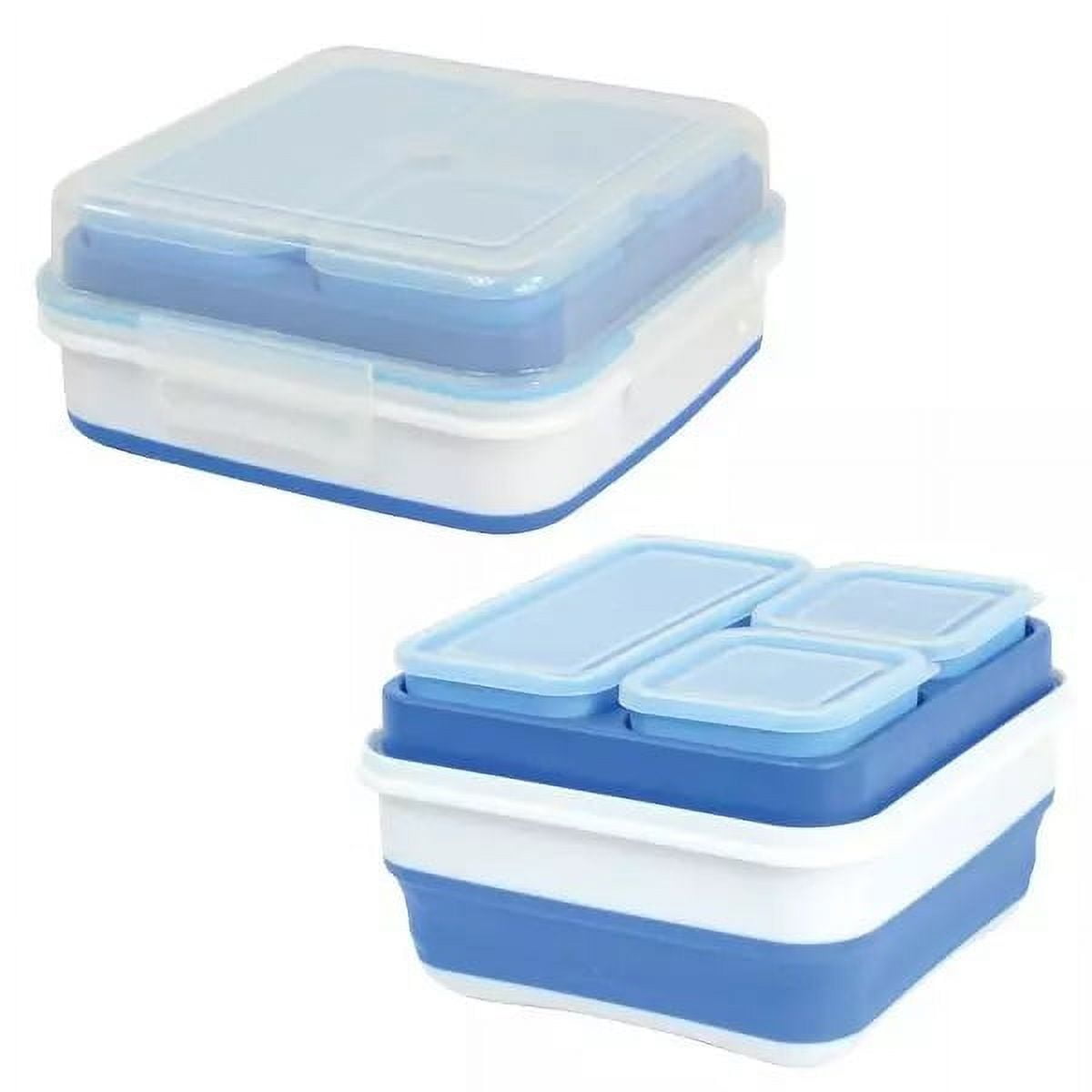 COOL GEAR 2-Pack Large Expandable To-Go Salad Kit Lunch Containers - R –  Cool Gear