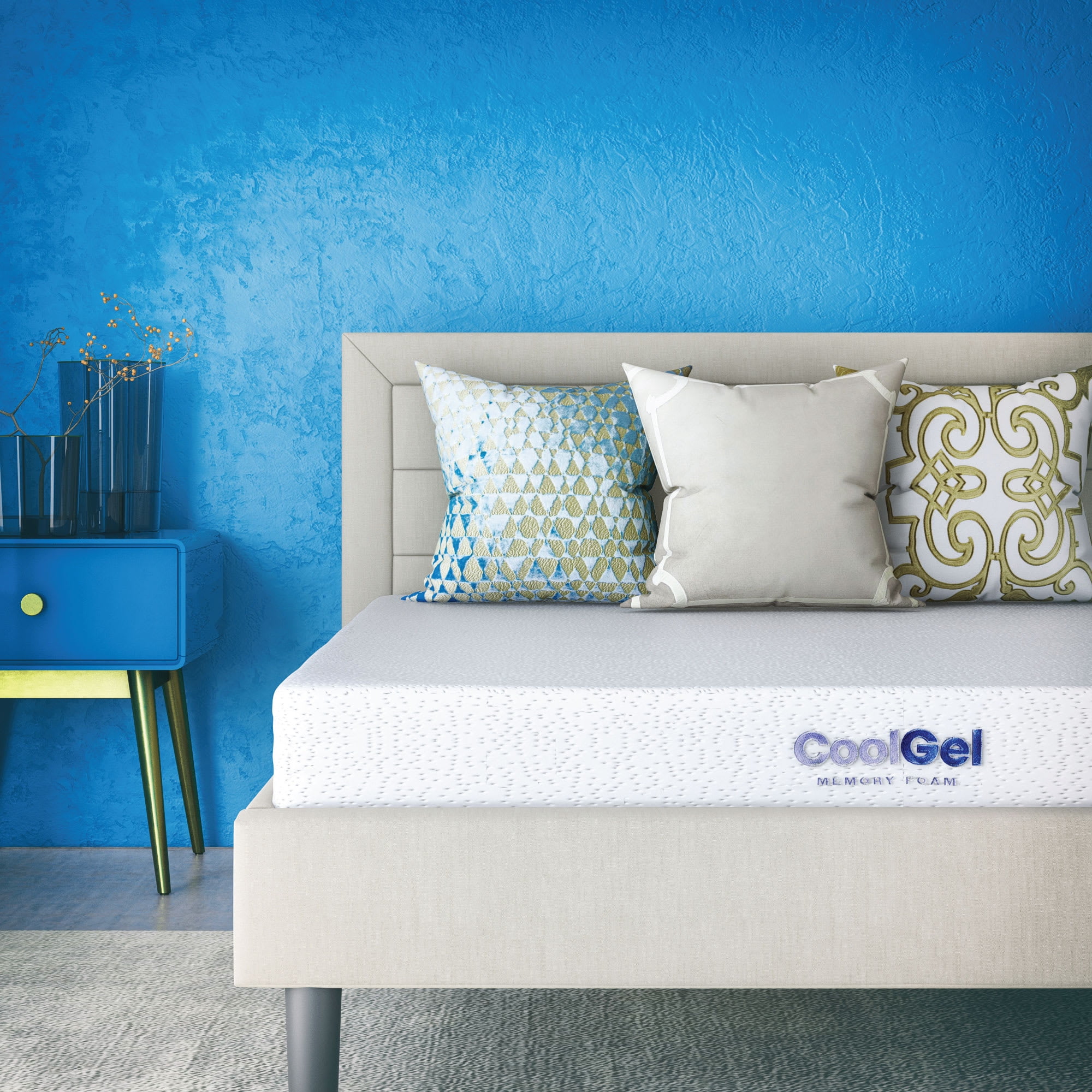 Modern sleep cool gel memory foam mattress walmart deals