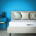 thumbnail image 1 of Cool Gel 8" Twin Medium Tight Top Gel Memory Foam Mattress, White, 1 of 11