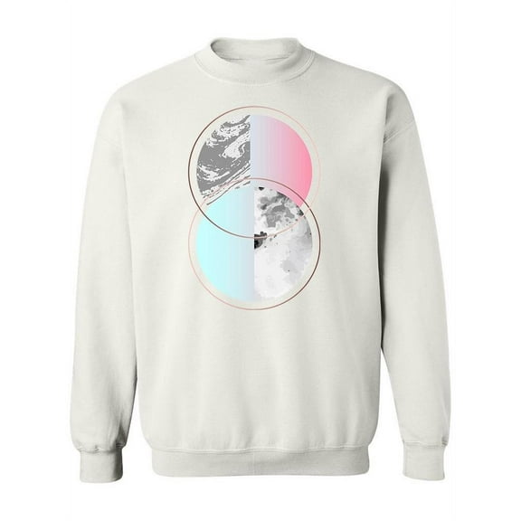 Cool Geometric Design Design Sweatshirt Women -Image by Shutterstock, Female Large