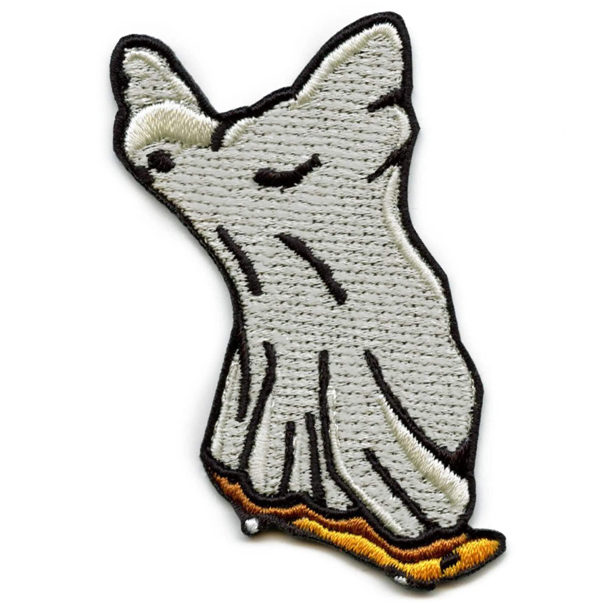 Cool Ghost Skating Patch Vibe Trend Iconic Embroidered Iron On ...