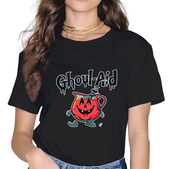 Cool Ghoul Aid Funny Ghoul Cute Meme Halloween T-Shirt