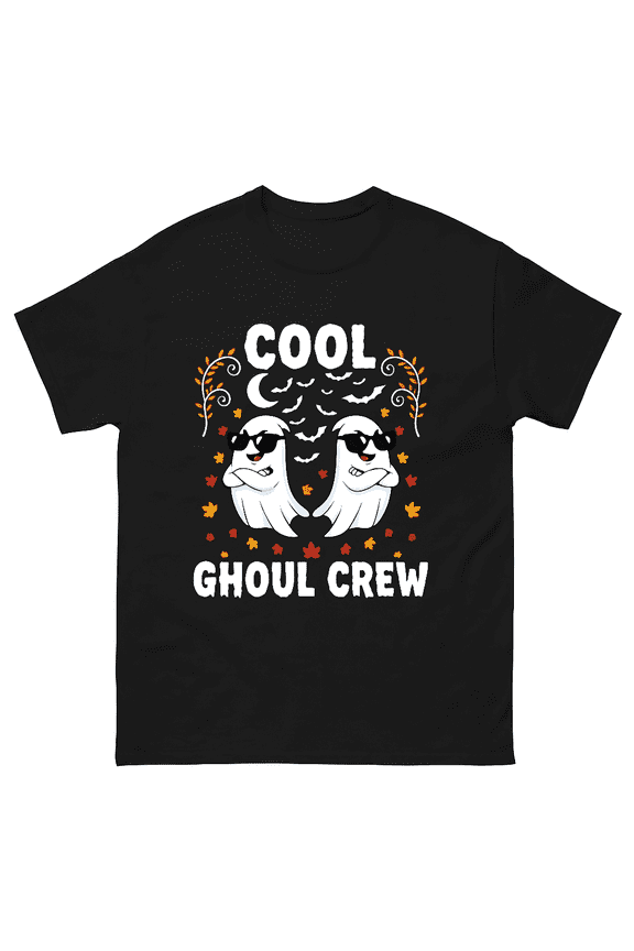 Cool Ghoul Crew Funny Ghost Squad Halloween Creepy Fun Unisex T-Shirt V10898, up to size 5XL