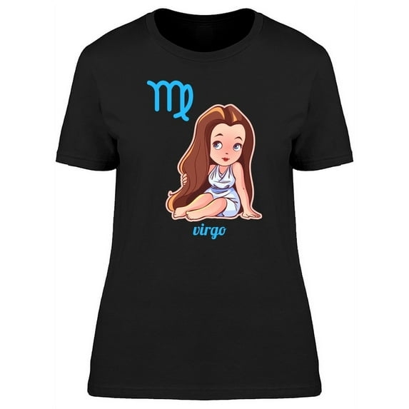 Cool Girl Virgo T-Shirt Women -Image by Shutterstock, Female Small