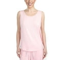 thumbnail image 1 of Cool Girl Women's Keep it Basic Cooling Tank with Back Vent Slit Sleep Top, Pink, M, 1 of 3