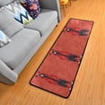 thumbnail image 1 of Cool Girl with Red Eyes Hallway Runner Rug 2'X6' Non-Slip Washable Carpet Runner Kitchen Entryway Laundry Bedroom, 1 of 7
