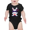 thumbnail image 1 of Cool Glasses Rabbit  Bodysuit Infant -Image by Shutterstock,  18 Months, 1 of 4