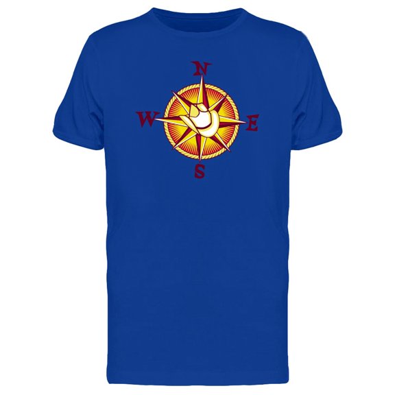 Cool Golden Cowboy Compass Tee Men's -Image by Shutterstock