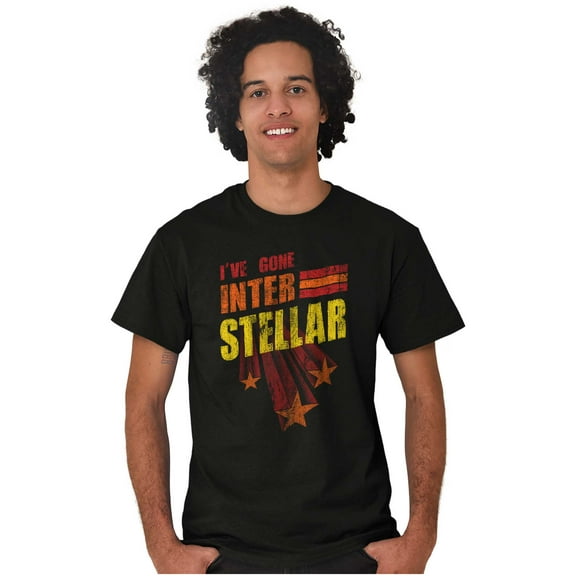Cool Gone Interstellar Movie Quote Men's Graphic T Shirt Tees Brisco Brands L