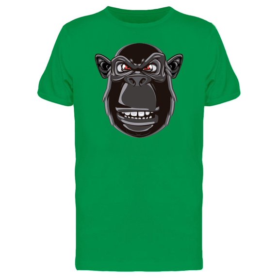 Cool Gorilla Head Cartoon Tee Men's -Image by Shutterstock