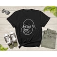 thumbnail image 1 of Cool Gorilla Lover Tshirt Design Gift For Adult Men Women Boys Girl Funny Gorilla Animal Graphic Present Shirt Gift Idea Gorilla Gym T-shirt, 1 of 8