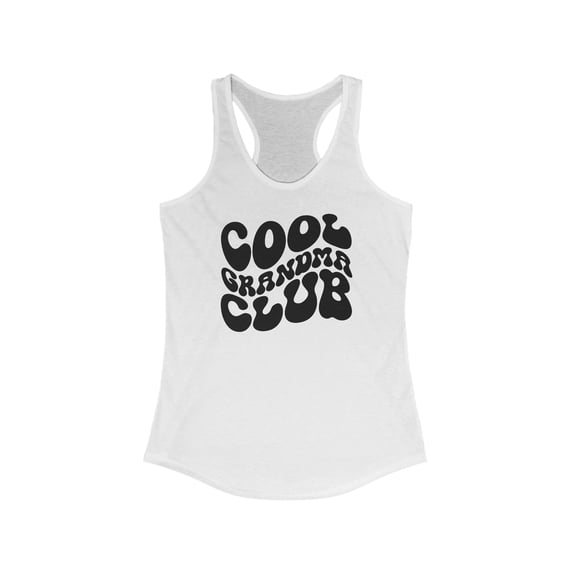 Cool Grandma New Grandmother Mother's Day Mom Tank Top Gifts Shirt Womens