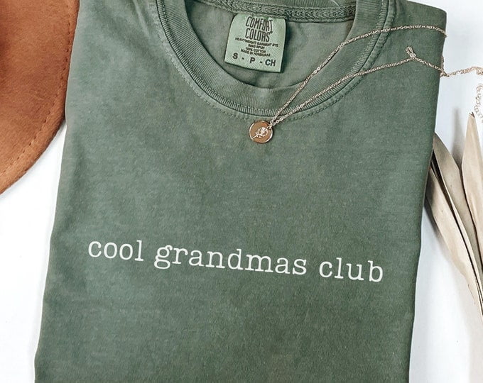 Cool Grandmas Club Shirt, Grandma T-shirt, Best Grandma , Cool ...