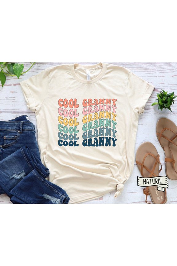 Cool Granny Shirt, Grandma Shirt For Granny, Best Grandma Shirt, New Granny Shirt, Proposal Tee, Best Nana Gift, Announcement Shirt