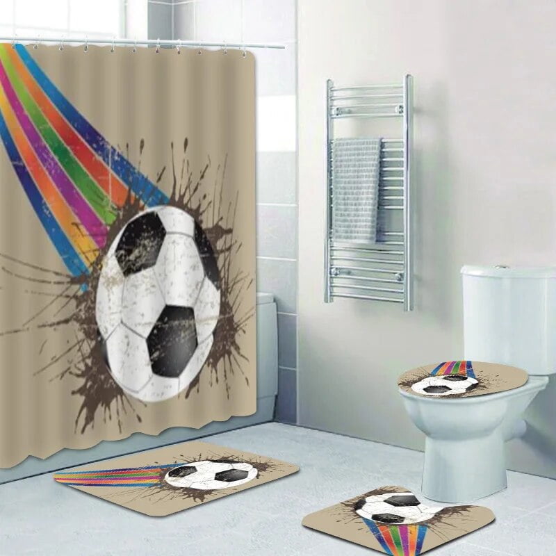 Custom Ghana Football Shower Curtain We Are Champions LT15