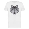 thumbnail image 1 of Cool Gray Abstract Wolf Head Tee Men's -Image by Shutterstock, 1 of 2