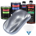 thumbnail image 1 of Cool Gray Metallic Quart Kit Low VOC URETHANE BASECOAT Car Auto Body Paint Kit, 1 of 6