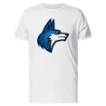 thumbnail image 1 of Cool Grunge Blue Wolf Cartoon Tee Men's -Image by Shutterstock, 1 of 2