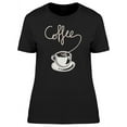 thumbnail image 1 of Cool Grunge Coffee Cup T-Shirt Women -Image by Shutterstock, Female Small, 1 of 2