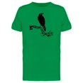 thumbnail image 1 of Cool Grunge Gothic Crow Tee Men's -Image by Shutterstock, 1 of 2