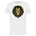 thumbnail image 1 of Cool Grunge Lion Mascot Head T-Shirt Men -Image by Shutterstock, Male x-Large, 1 of 2