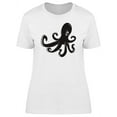 thumbnail image 1 of Cool Grunge Octopus Doodle T-Shirt Women -Image by Shutterstock, Female Small, 1 of 2