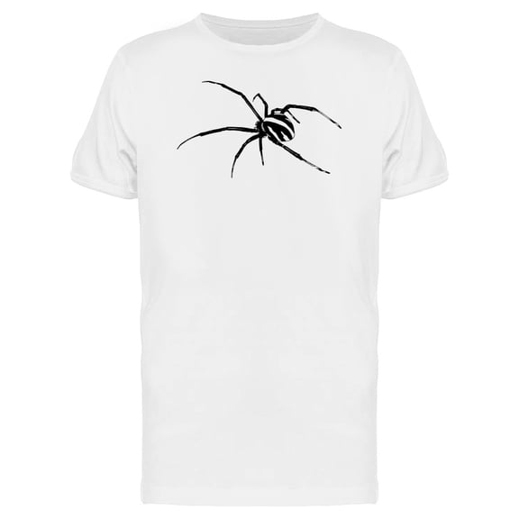 Cool Grunge Poisonous Spider Tee Men's -Image by Shutterstock