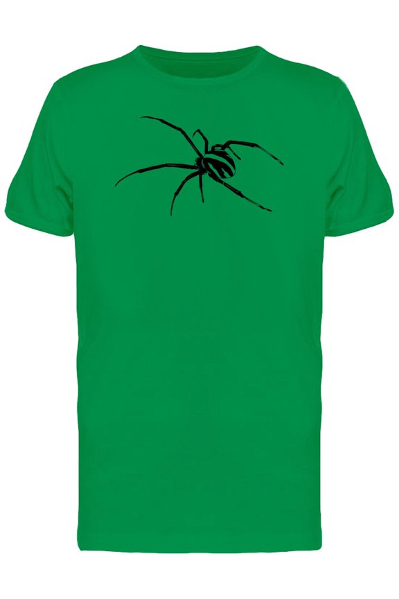 Cool Grunge Poisonous Spider Tee Men's -Image by Shutterstock