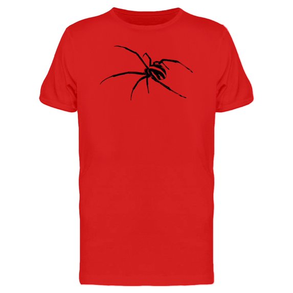 Cool Grunge Poisonous Spider Tee Men's -Image by Shutterstock