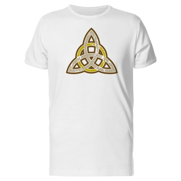 Cool Grunge Trinity Symbol T-Shirt Men -Image by Shutterstock, Male Small