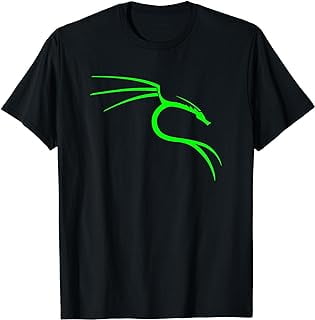 Cool Hacker Nerd Tees - Kali Linux Dragon T-Shirt T-Shirt - Walmart.com