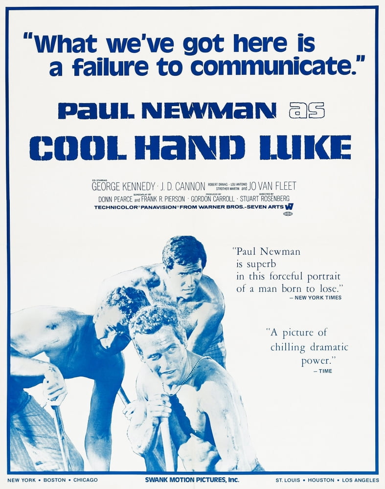 Cool Hand Luke Canvas Art - (24 x 36)