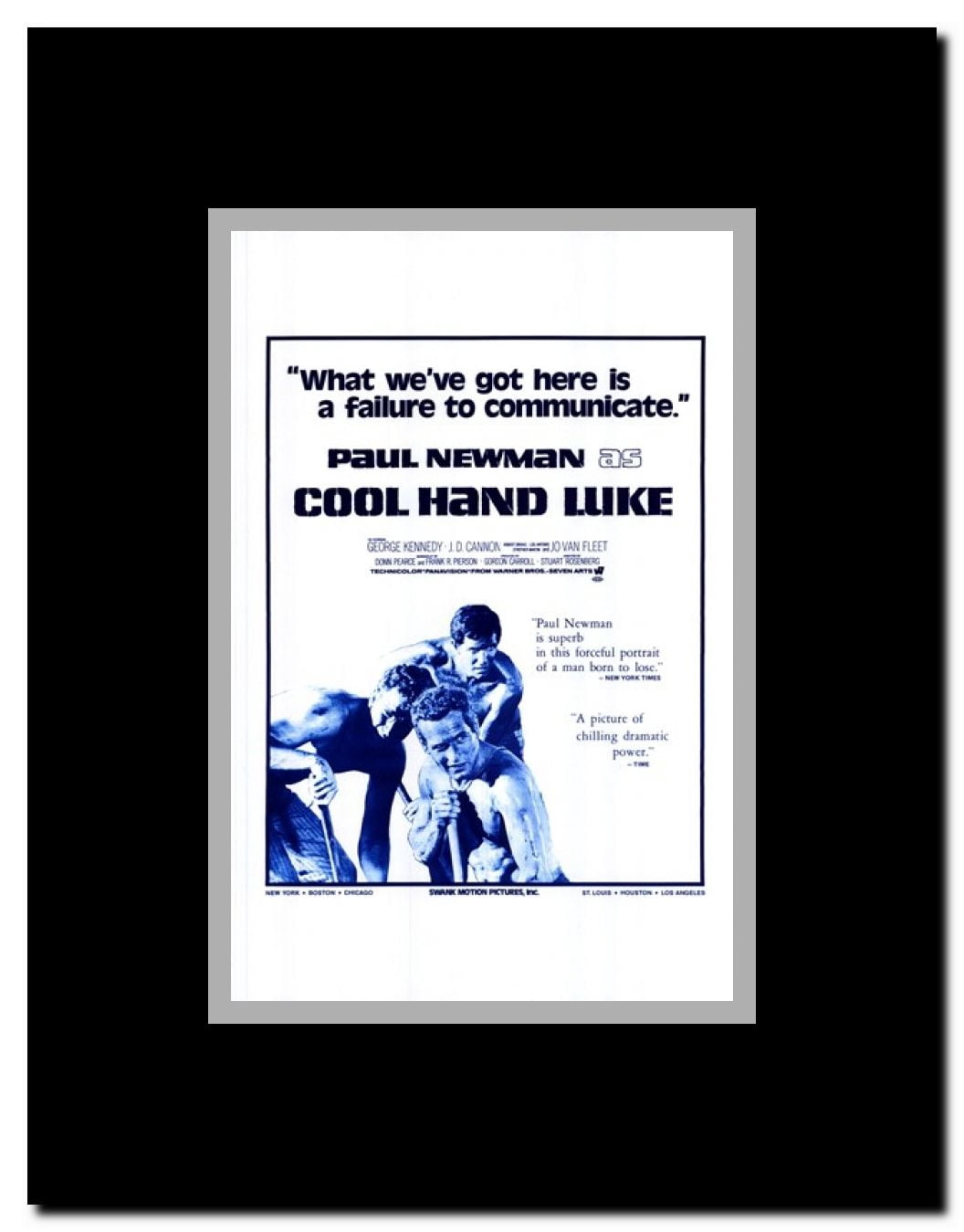 Cool Hand Luke Framed Movie Poster