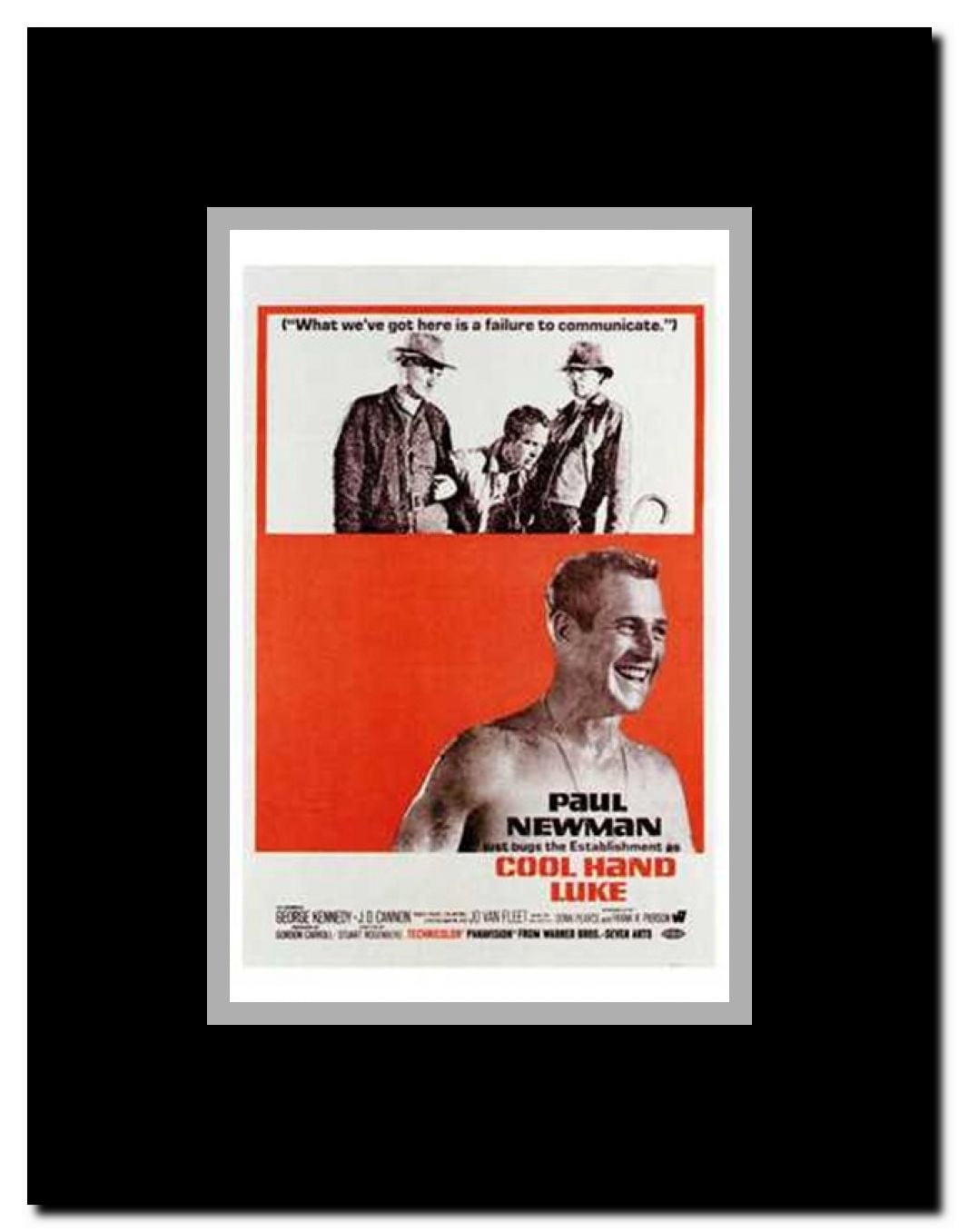 Cool Hand Luke Framed Movie Poster
