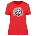 thumbnail image 1 of Cool Happy Cat Doodle T-Shirt Women -Image by Shutterstock, Female Medium, 1 of 2