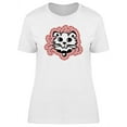 thumbnail image 1 of Cool Happy Cat Doodle T-Shirt Women -Image by Shutterstock, Female x-Large, 1 of 2