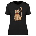 thumbnail image 1 of Cool Happy Kitten Caroton Tee Women's -Image by Shutterstock, 1 of 1