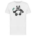 thumbnail image 1 of Cool Happy Panda Cartoon T-Shirt Men -Image by Shutterstock, Male Large, 1 of 2