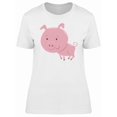 thumbnail image 1 of Cool Happy Pig Cartoon Tee Women's -Image by Shutterstock, 1 of 2