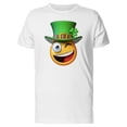 thumbnail image 1 of Cool Happy Saint Patricks Emoji Tee Men's -Image by Shutterstock, 1 of 2