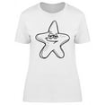 thumbnail image 1 of Cool Happy Star Doodle Cartoon T-Shirt Women -Image by Shutterstock, Female Small, 1 of 2